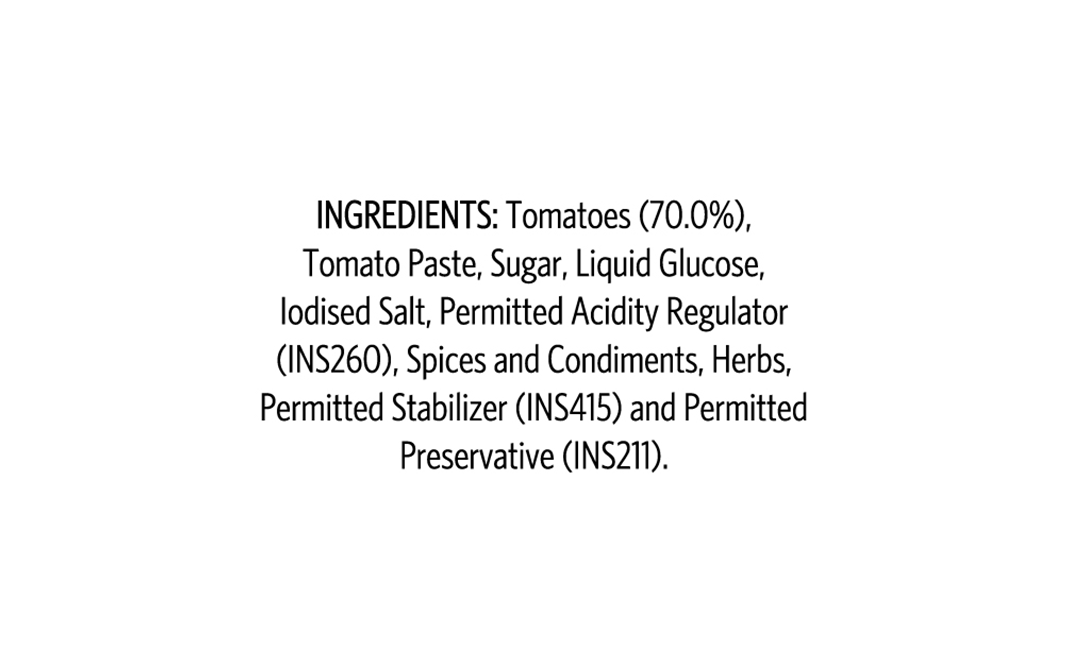 Veeba Marinara Pizza & Pasta Sauce   Plastic Bottle  310 grams
